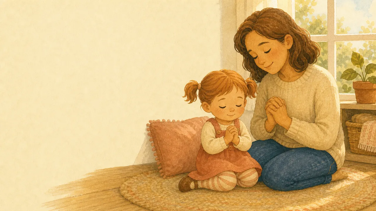 Cover illustration for Jesus Teaches Us to Pray