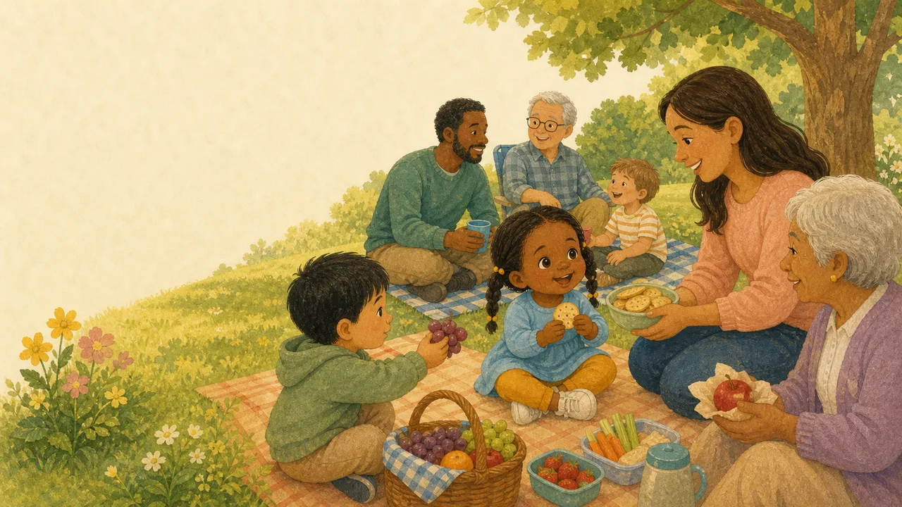 Cover illustration for God's Family Shares